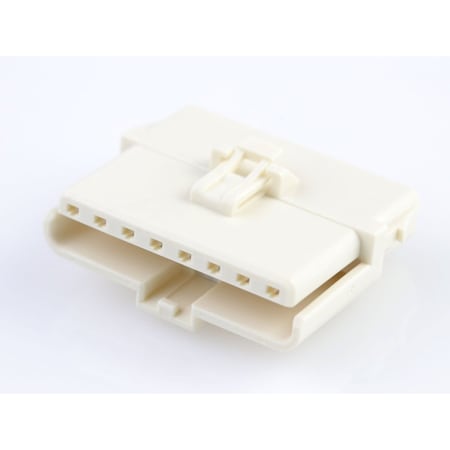 Molex Ditto Hermaphroditic Crimp Housing, Positive Lock, 8 Circuit, High-Temperature, Natural 1502010018